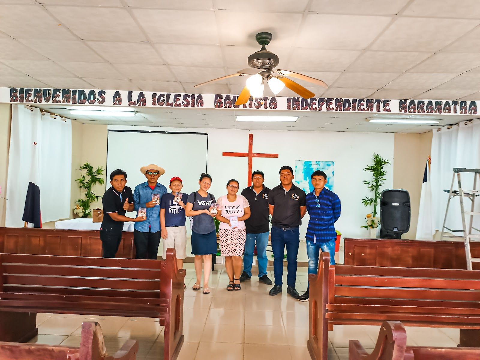 La congregación en el templo